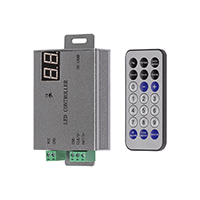 Контроллер DMX MAKSILED ML-4096-RC 5В, 4096pix, SD-card, ПДУ, SPI/DMX, IP20, 70x53x19мм