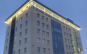 Проект архитектурной подсветки делового центра в Санкт-Петербурге